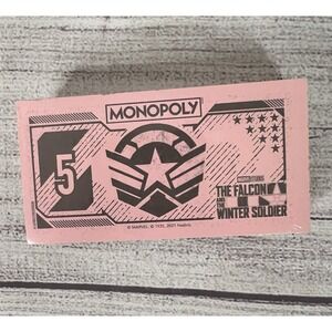 2021 The Falcon Winter Soldier Monopoly Money Pack (SEALED)